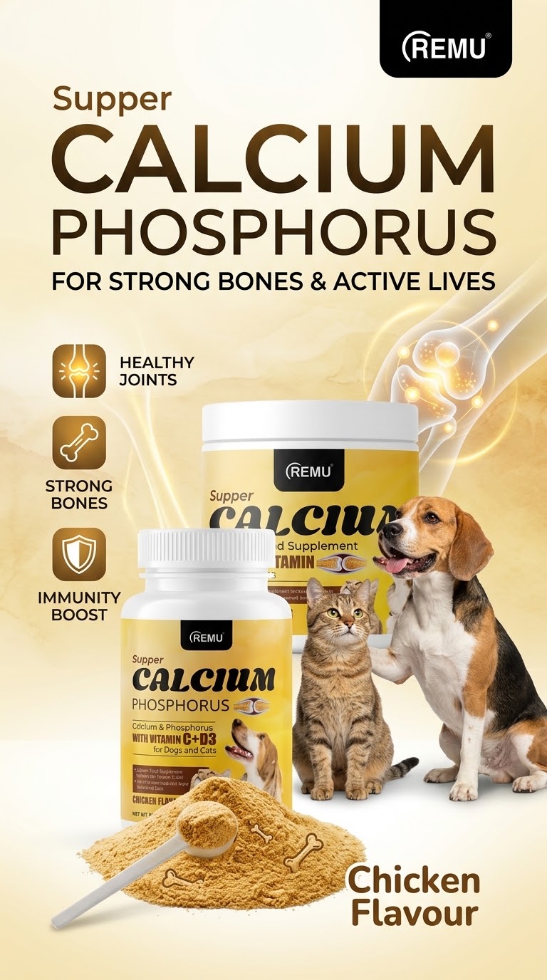 REMU Super Calcium Phosphorus – Complete Bone & Joint Support