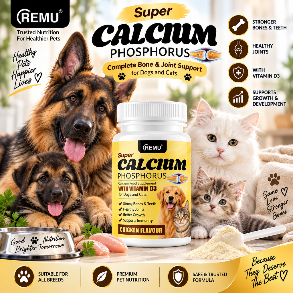 REMU Super Calcium Phosphorus – Complete Bone & Joint Support