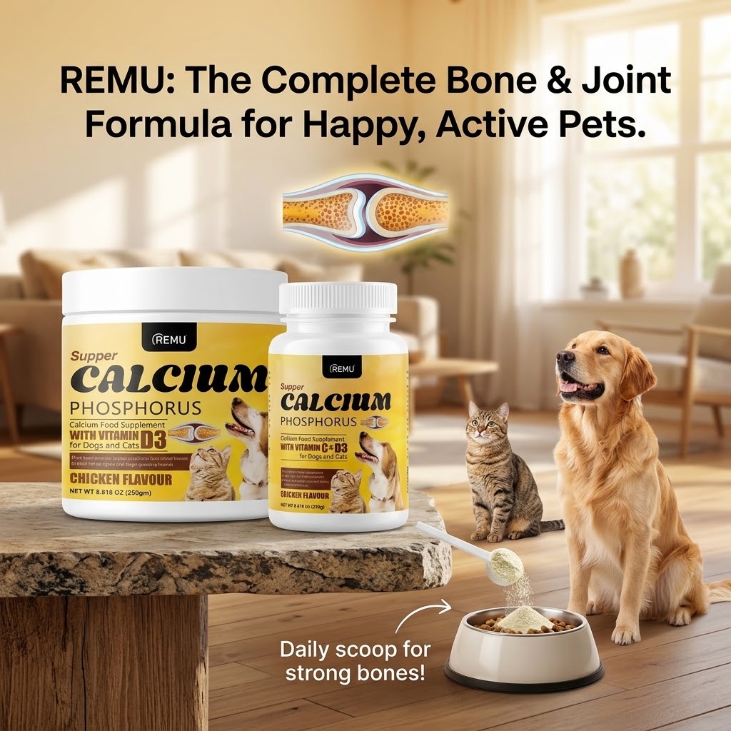 REMU Super Calcium Phosphorus – Complete Bone & Joint Support