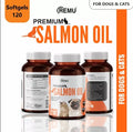 Remu Salmon Oil Supplements For cats & dogs