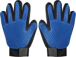 Five Finger Deshedding Glove For cats & dogs
