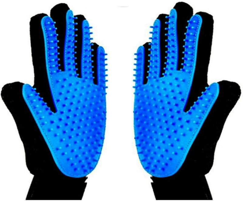 Five Finger Deshedding Glove For cats & dogs