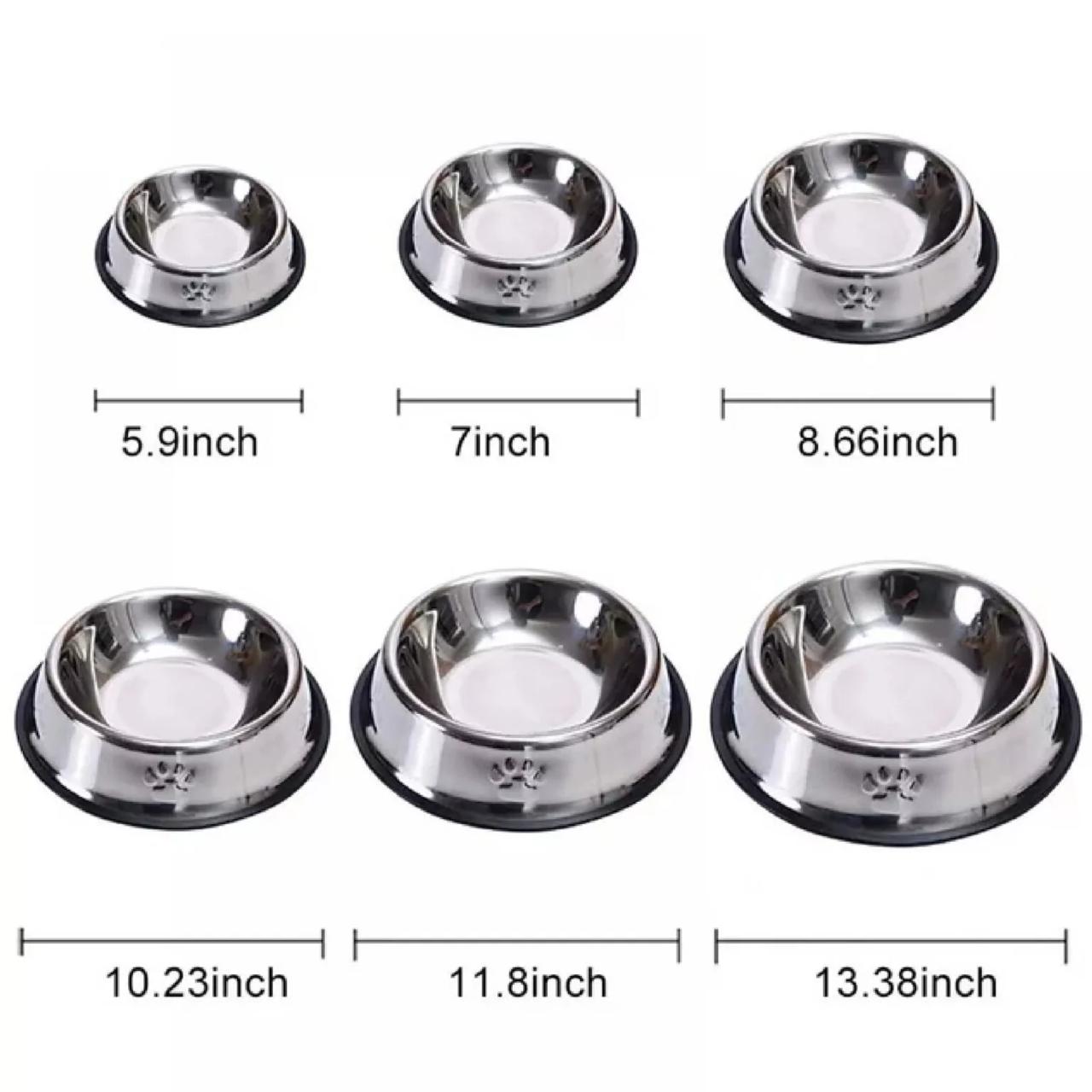 Stainless Steel Bowl / Pet Food Bowl / Water Bowl